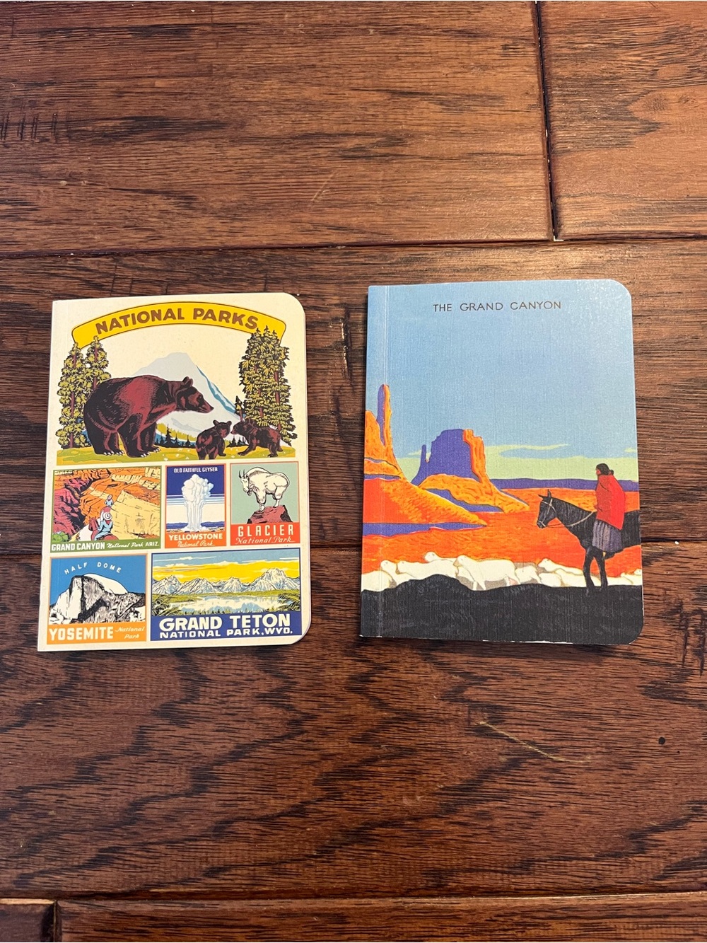 Pocket Notebook Set - National Parks Vintage Artwork